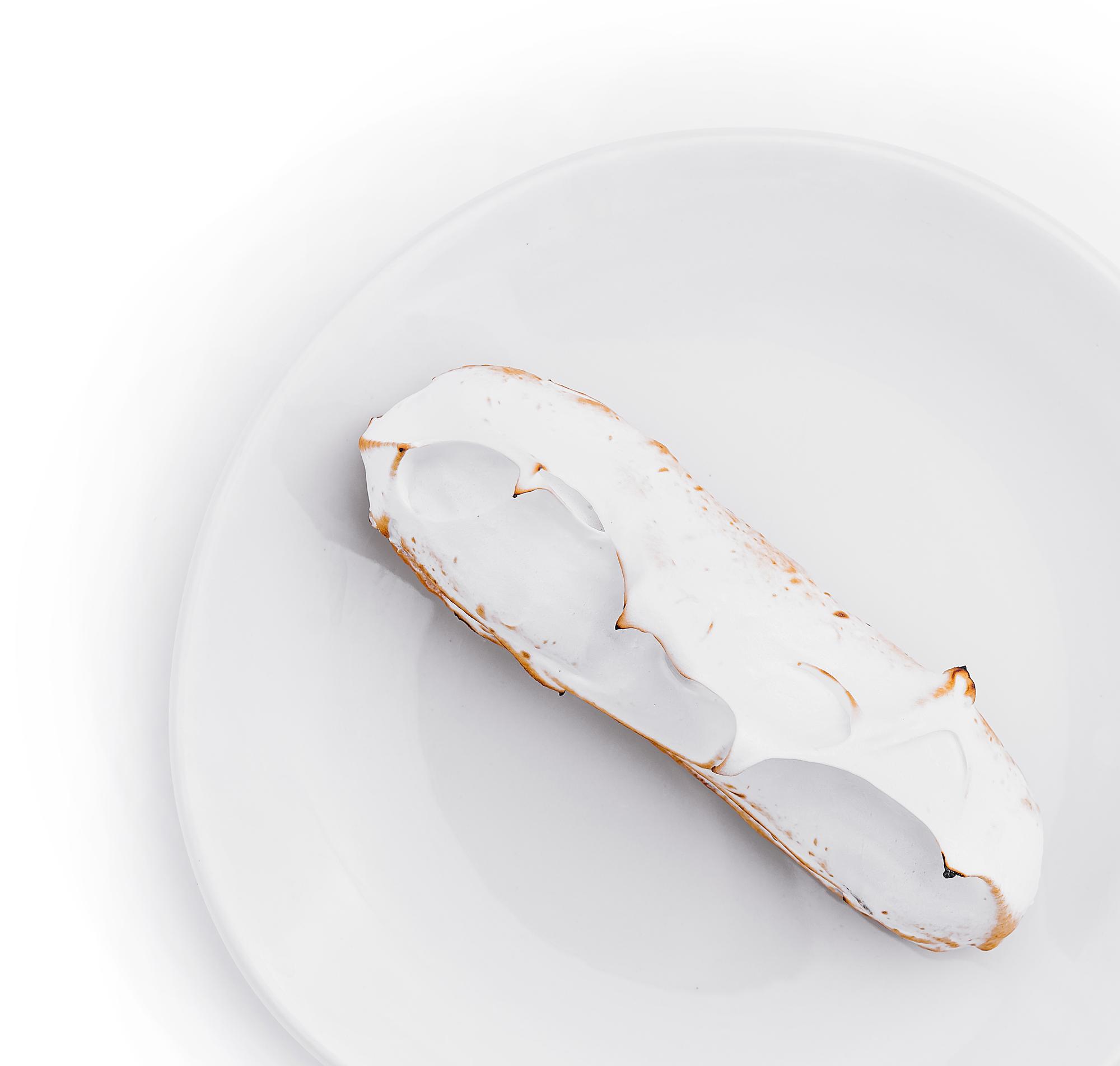 Selection of prepared tasting plates on marble